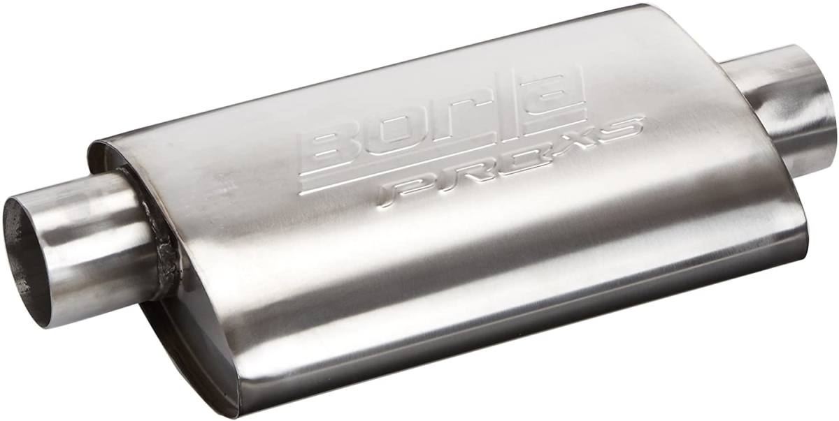 BRL40359 3 in. 14 x 4 x 9.5 Offset & Center Muffler