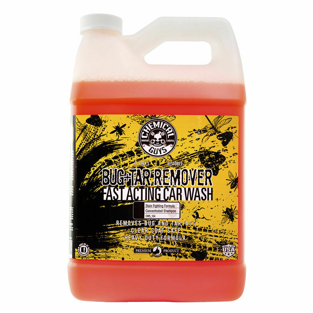 CHGCWS-104 Bug & Tar Heavy Duty Car Wash Shampoo, 1 gal