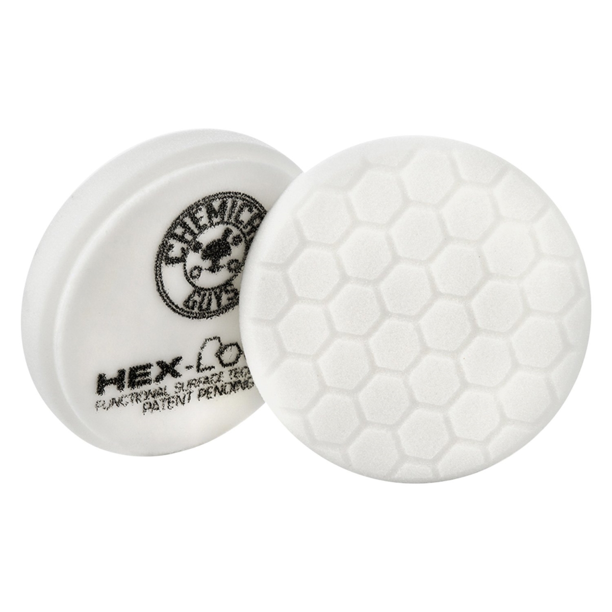 CHGBUFX-104HEX6 6.5 in. White Light Medium Polishing Hex-Pad