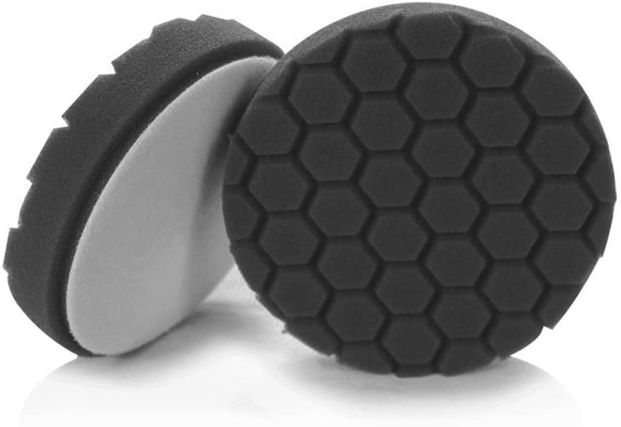 CHGBUFX-106HEX6 6.5 in. 6.5 Hex-logic Premium Soft Black Finishing Pad