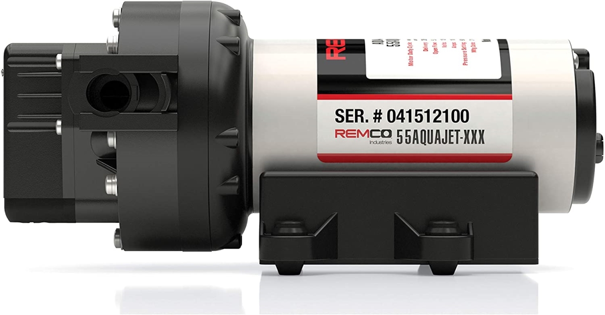 RCO55AQUAJET-ARV 5.3 GPM QA 12V 75 psi Water Pump -  REMCO INDUSTRIES