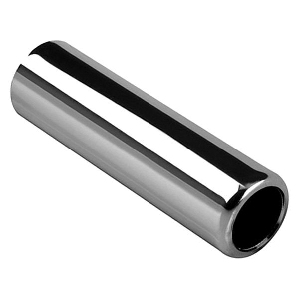 APEXSRPT214 Stainless Steel Pencil Rolled Style Round Weld-On Exhaust Tip -  AP EXHAUST PRODUCTS