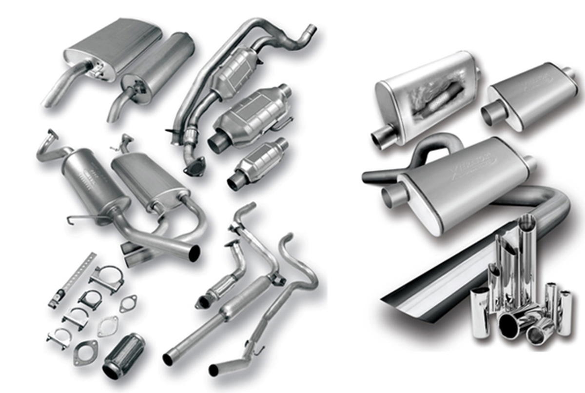APEFT20008N 2 in. Core &, 2 in. Necks Exhaust Flex Couplings with Inner Braid