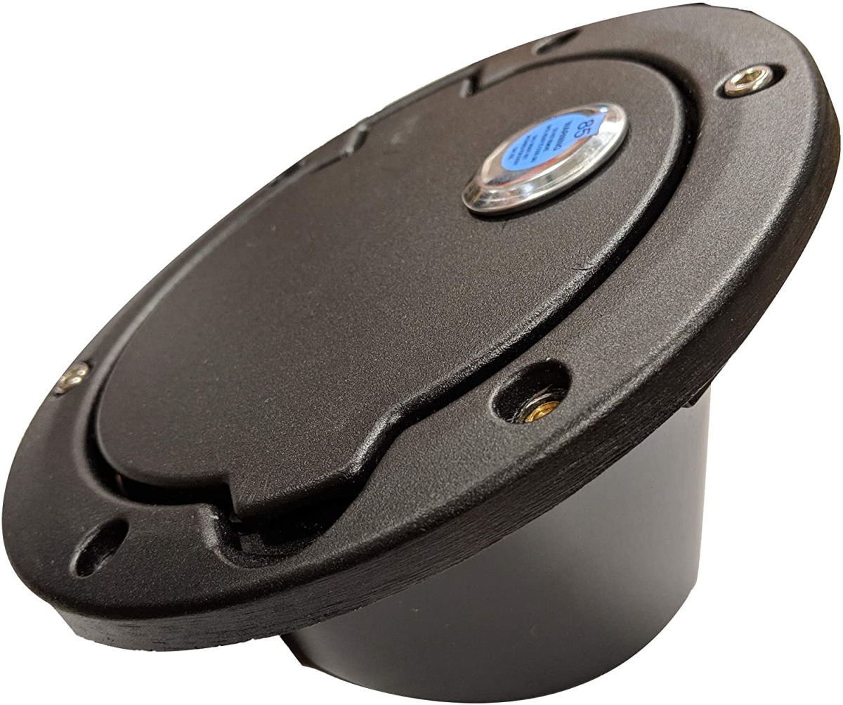 POPPL3000 Locking Fuel Door with Bolt Codeable Technology for 2007-2018 Wrangler JK