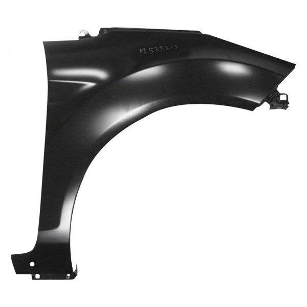 SHE359A-31QR Front Right Hand Fender Assembly with Rocker Panel Moulding Hole for 2014-2018 Ford Fiesta