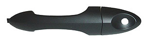 SHE405-135BU Outer Front Door Handle for 2000-2003 Focus, Textured Black