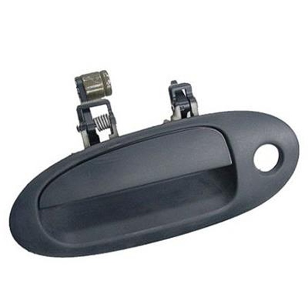 Left Front Outer Door Handle with Keyless for 1996-2007 Ford Taurus & 1996-2005 Ford Sable, Black
