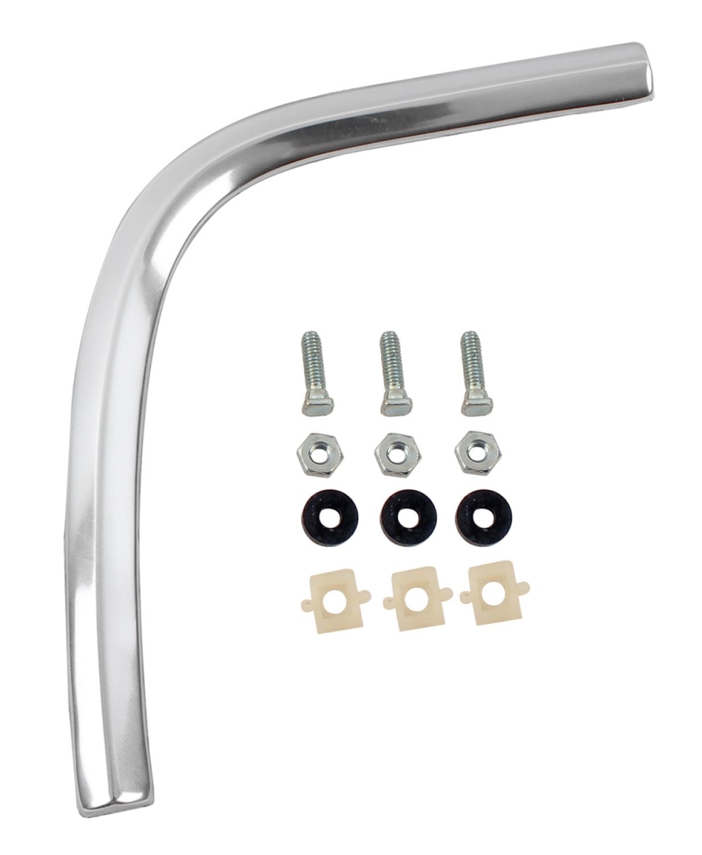 Rear Left Handle Quarter Panel Extension Molding Coupe & Convertible for 1967-1968 Ford Mustang