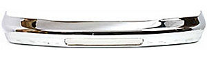 Front Bumper with Pad, Valance & Air Intake Hole for 1997-2007 Econoline - Chrome