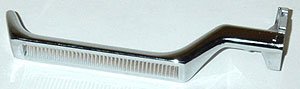 Left Hand Inner Door Handle for 1980-1986 Ford Pickup & Bronco, Chrome