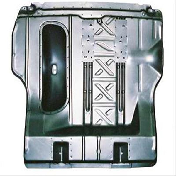 Trunk Floor Assembly - Black - Fits 1955-1957 Chevrolet Bel Air - Durable Design