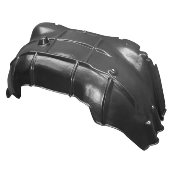 Left Hand Front Fender Inner Panel for 2015-2016 GMC Sierra 2500, Matte Black