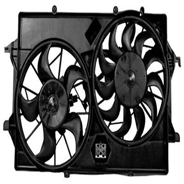 Radiator Cooling Fan Assembly with Air Conditioning for 2005-2006 Ford Focus 2.3L