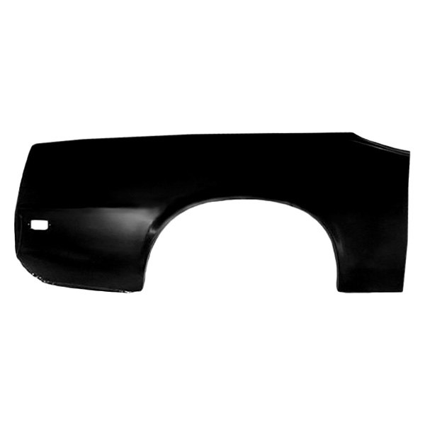 Right Hand Quarter Panel Skin for 1970 Ford Mustang, Black