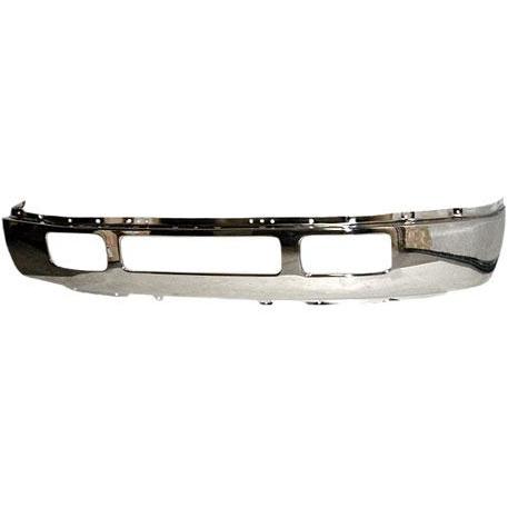 SHE580-90-4T Front Bumper without Fender Flares for 2005-2007 Ford Pickup F250 & 350, Chrome