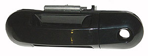 SHE584C-135BL Left Hand Outer Front Door Handle for 2002-2005 Mountaineer & Explorer, Smooth Black