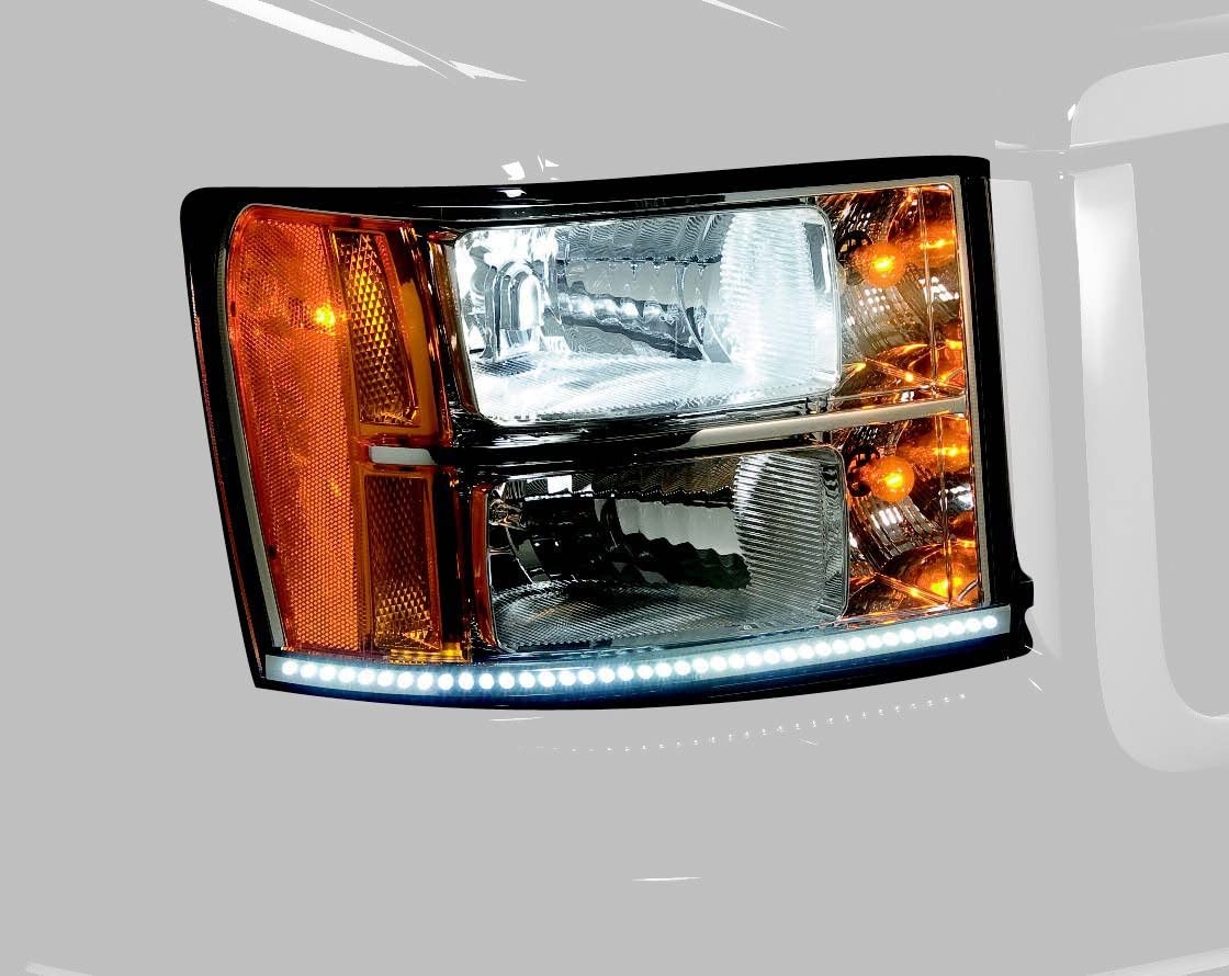 PUT280110 LED Dayliner Light for 2007-2011 GMC Sierra
