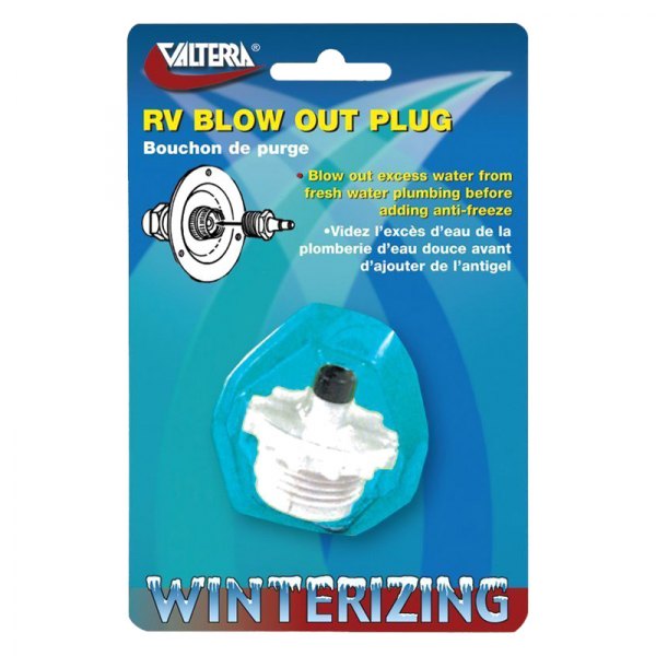 Valterra Products  Blow Out Plug, White