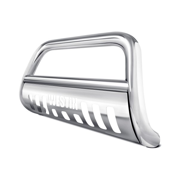 WES31-5630 E-Series Polished Bull Bar for 2015-2016 Chevy Silverado & Sierra 2500 & 3500, Stainless Steel