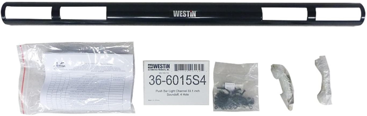 WES36-6015S4 33.1 in. 4 Hole Channel Sound Off Push Bar Light