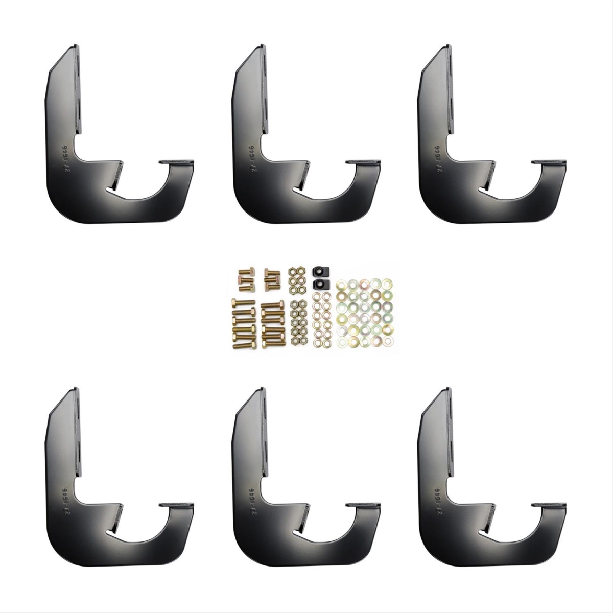 Cab Step Board Mount Kit for 2015 Colorado & Canyon Extended & Crew - Black