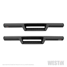 Textured Black Drop Steps for 2007-C Wrangler 2 Doror HDX
