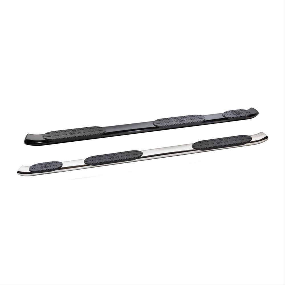 Pro Traxx 5 Oval Step Bar for 2016-2021 Nissan Titan - Black
