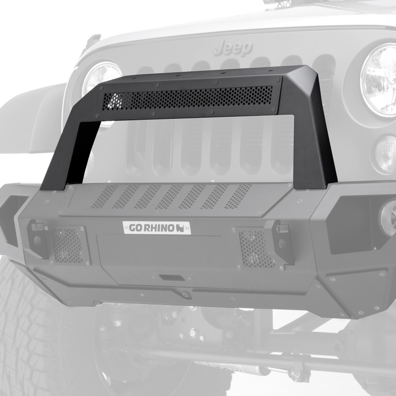 RHI25101T Trailline 10-Light Up to 20 in. LED Mount & Light Bar for 2007-C, Black Powder Coat