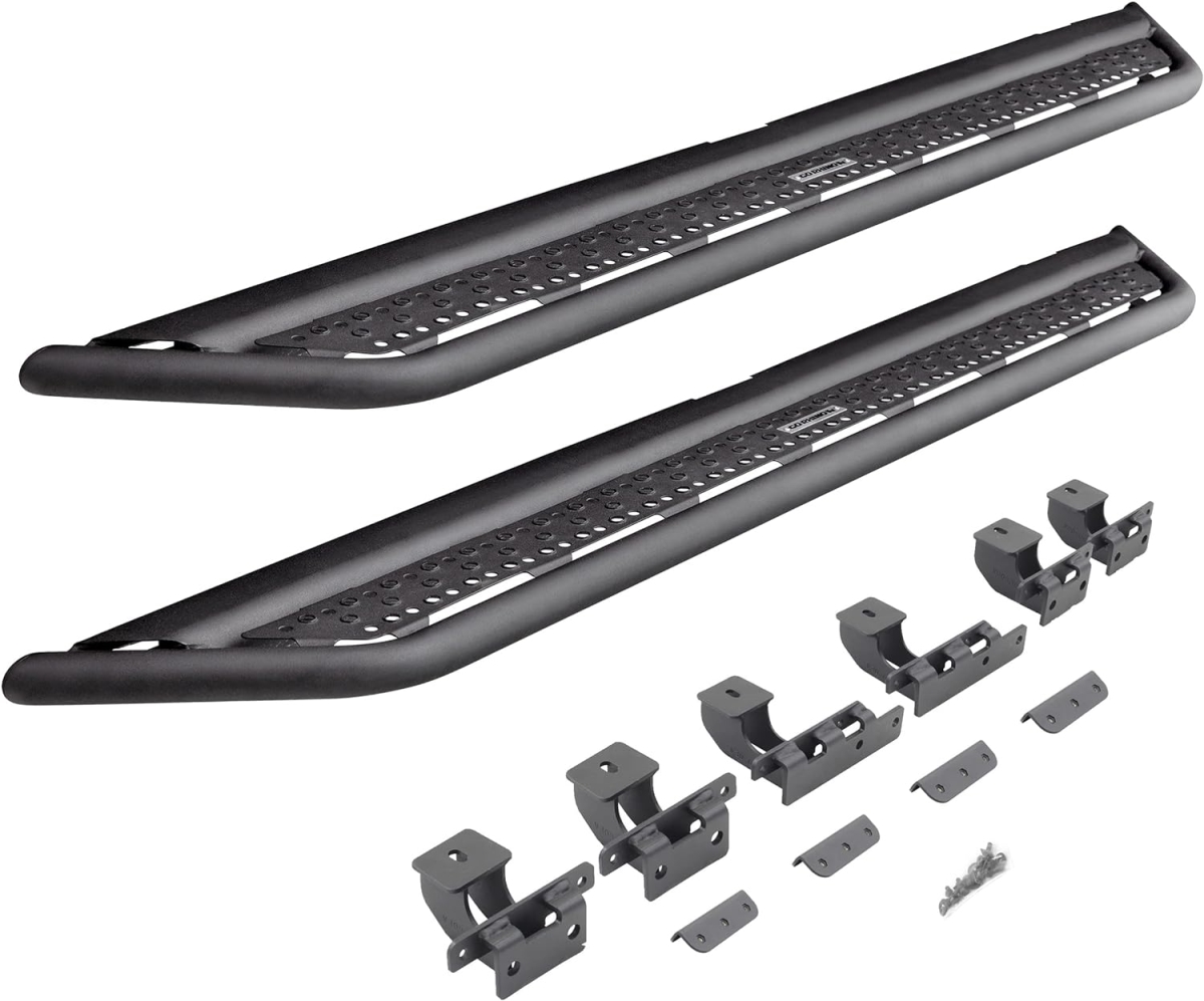 RHID64234T 9.5 in. Dominator Xtreme D6 Side Steps for 2015-C Chevy Colorado Extended Cab, Textured Black
