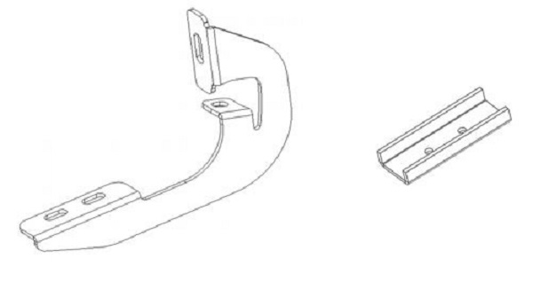 RHI6940475 Mounting Brackets Kit for 2014-2019 Silverado, Sierra 1500 & 2015-2019 Silverado & Sierra 2500, 3500