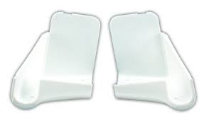 Rain Gutter Spouts, Polar White