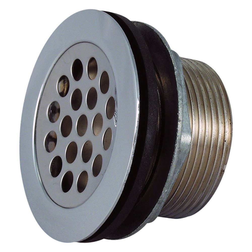 Cast Steel Bath & Shower Strainer with Grid