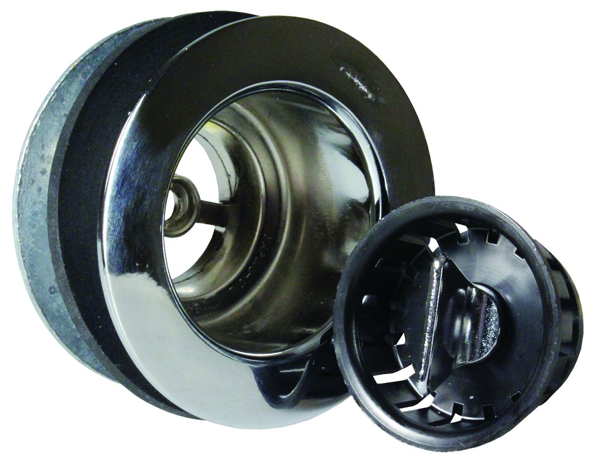 Strainer with Threaded Basket Locknut & Rubber washer
