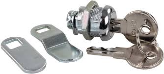 0.62 in. Compartment Door Key Lock, Standard