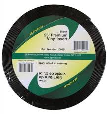 JRP10015 25 ft. Premium Vinyl Insert, Black