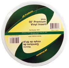 JRP10071 50 ft. Premium Vinyl Insert, White