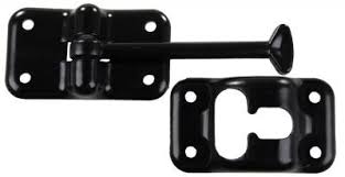 3.5 in. T-style Door Holder, Black