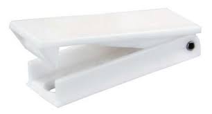 JRP10355 Square Baggage Door Catch, White