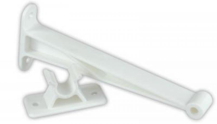 5.5 in. C-Clip Door Holder, Polar White