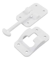 3.5 in. T-style Door Holder, White