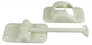 3.5 in. T-style Door Holder, Colonial White