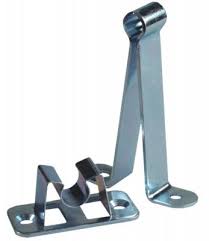 3 in. Metal C-clip Door Holder, Metal Socket