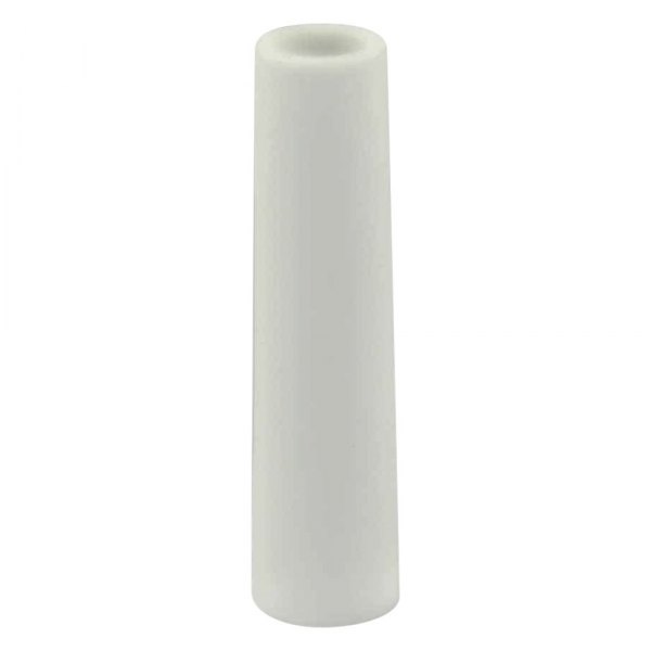 2.8 in. Durable Plastic Tapering Wall Universal Door Bumper, White