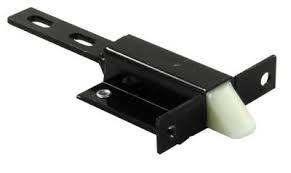 2 in. Compartment Door Trigger Latch, Black
