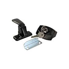 JRP11675 Black Camper Door Latch, Locking