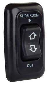 JRP12285 Single Slide-out Switch Assembly with Bezel, Black