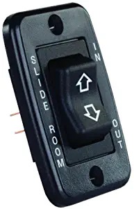 JRP12355 Low Profile Single Slide-out Switch, Black