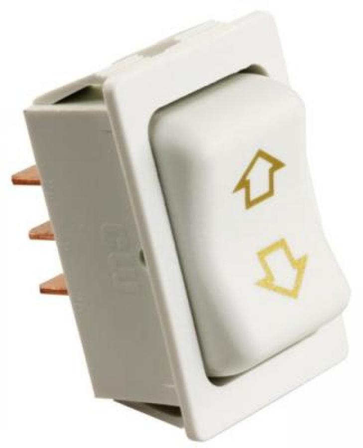 Slide-Out 4-Pin Switch, White