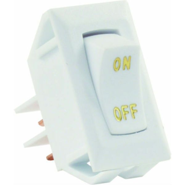 Labeled 12V On-Off Switch, White - Pack of 5