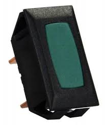 12V Indicator Light, Green & Black